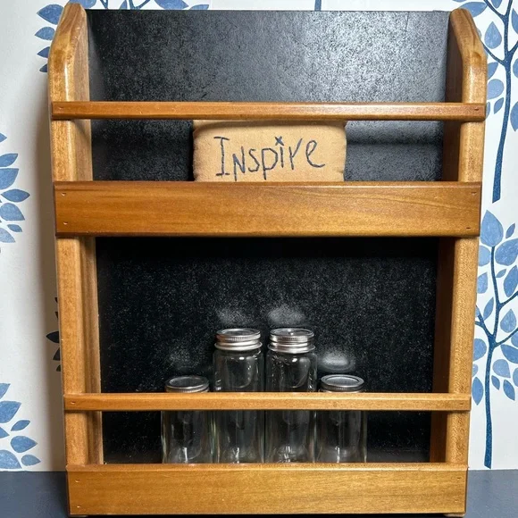 Vintage Wooden Spice Rack - Picture 9 of 10